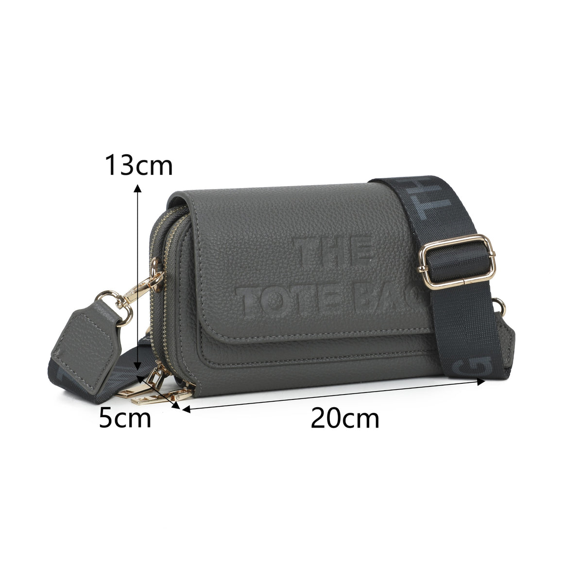 Marcelline™ Multi-Compartment Flap Crossbody Bag | The Tote Bags