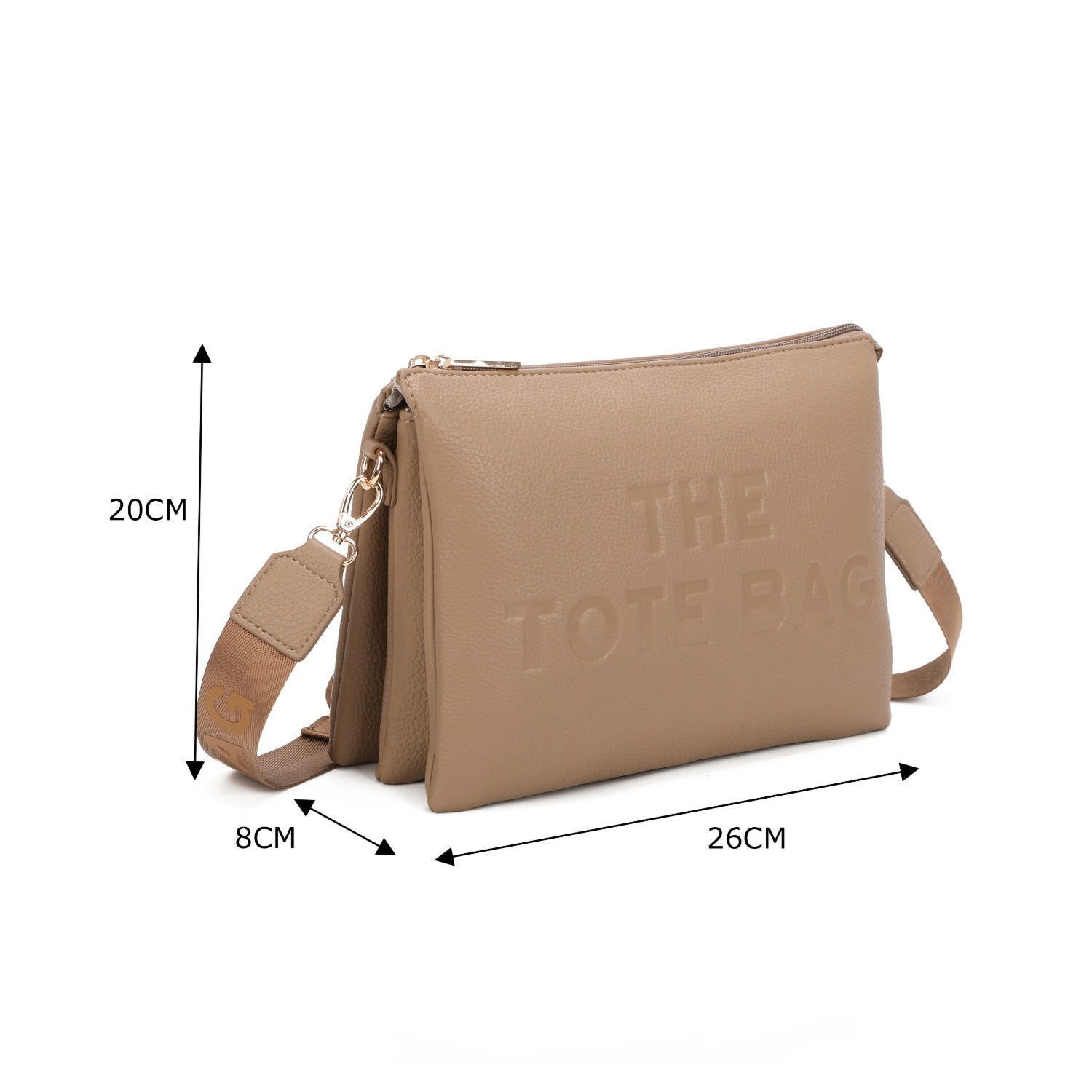 Luna TTB05 Crossbody Bag — Detachable Strap