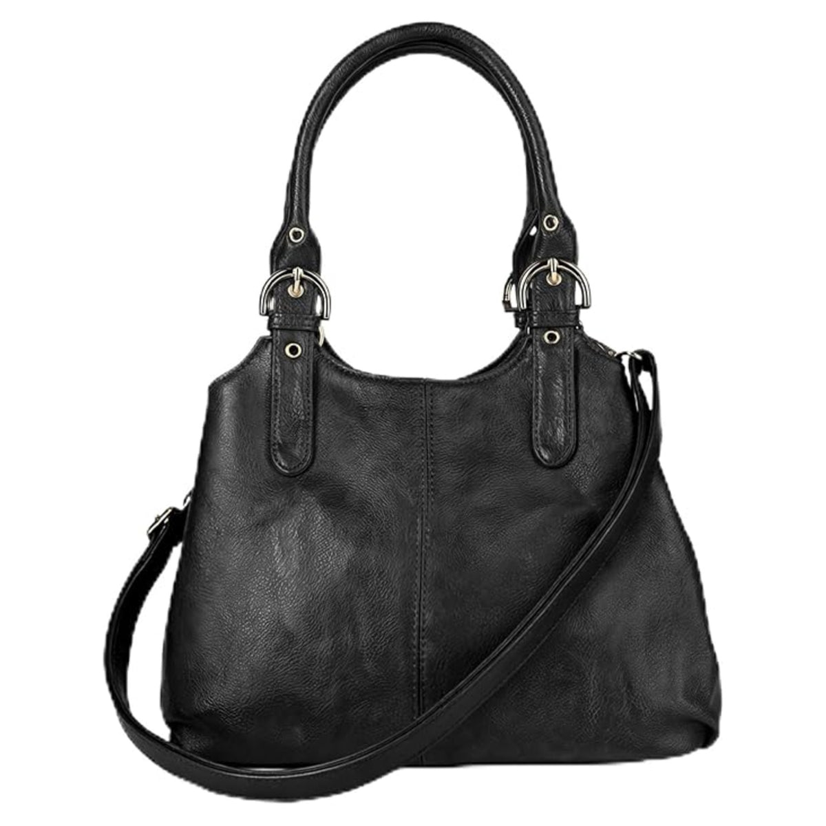 Elara"– Multi-Compartment Shoulder &amp; Crossbody Bag