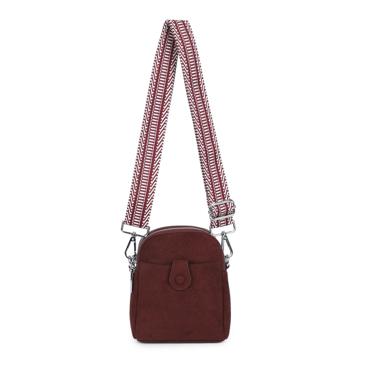 Veyra" – Double Zip Crossbody Bag