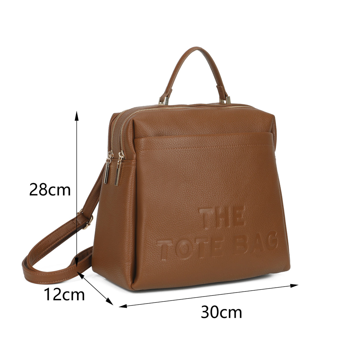 Estelle™ Multi-Pocket Shoulder Bag | Zip Top Women's Bag | The Tote Bags