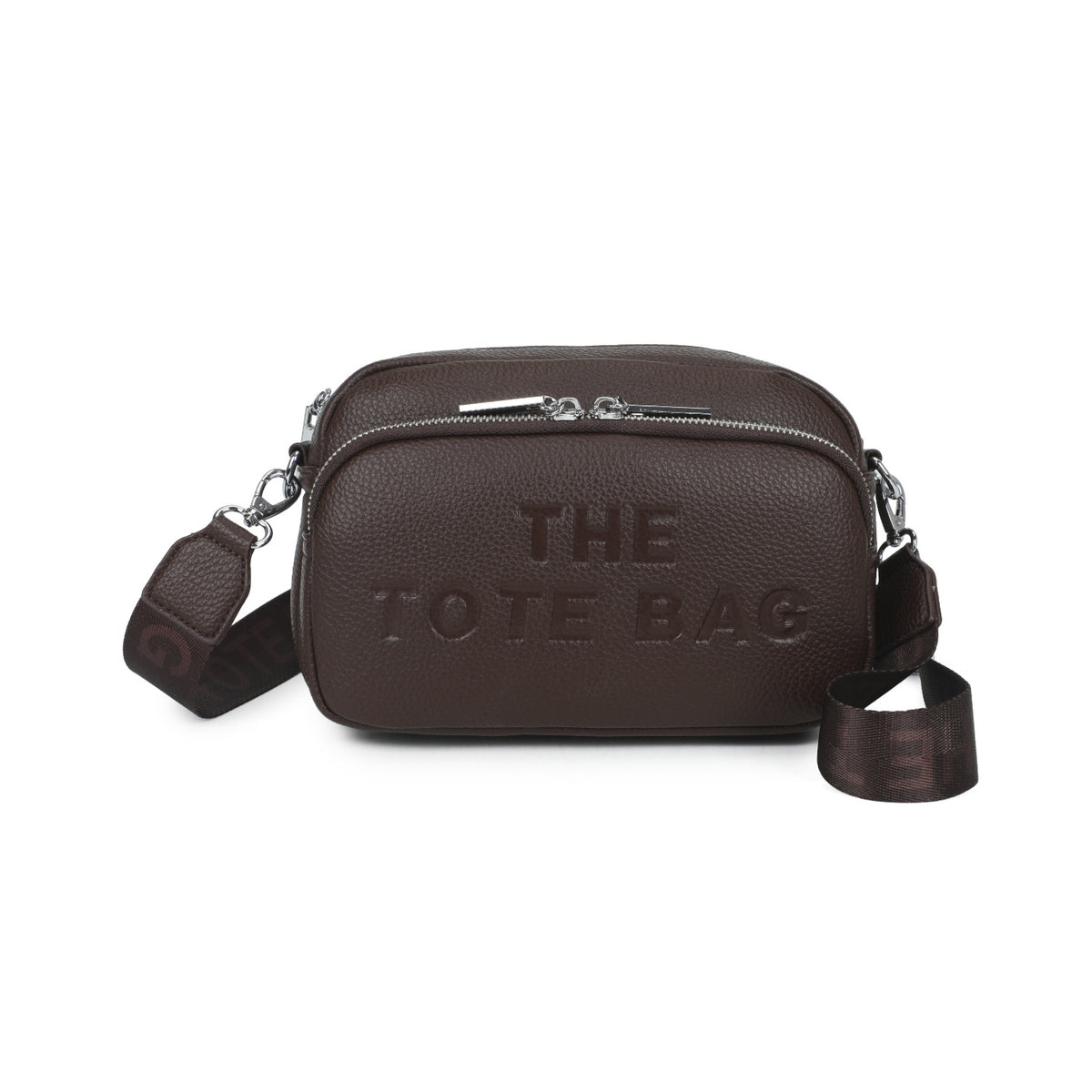 Vellora" – Double Zip Crossbody Camera Bag