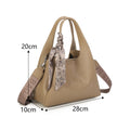 Mirabelle™ Slouchy Hobo Bag with Scarf Detail | Stylish Everyday Handbag