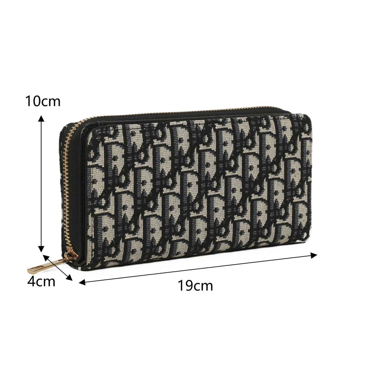 Valenne™ RFID Jacquard Women's Wallet | Zip-Around | The Tote Bags