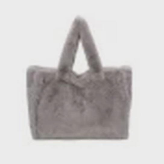 Lunara Fluffy Oversized Tote Bag
