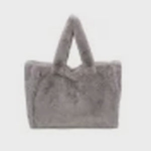 Lunara Fluffy Oversized Tote Bag
